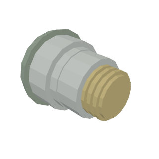 PPR adapter coupling Ø32 × 3/4" M