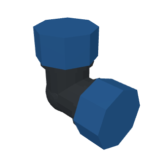 HDPE elbow 90° Ø32