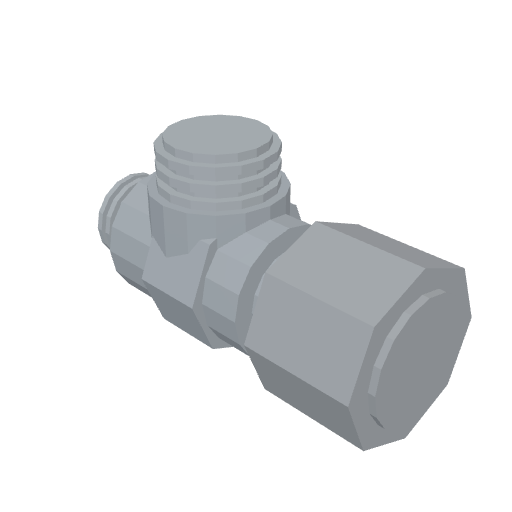 chrome-plated appliance angle valve 1/2